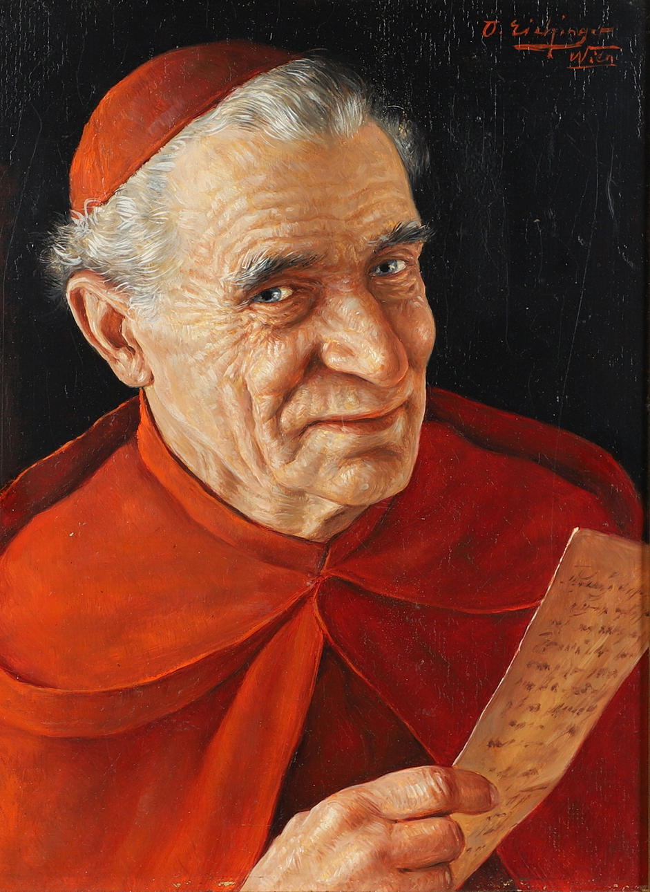 OTTO EICHINGER (1922-2004). THE CARDINAL'S LETTER.