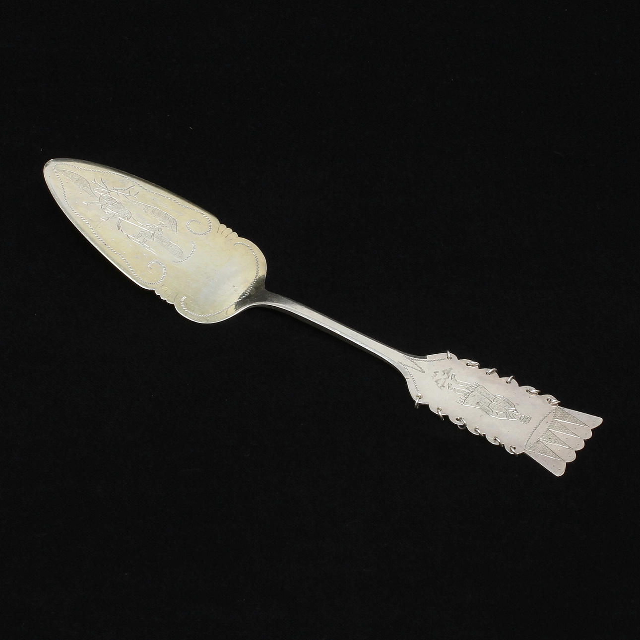 PASTEJSPADE, silver, A. Eklöf, Malmberget, 1934.