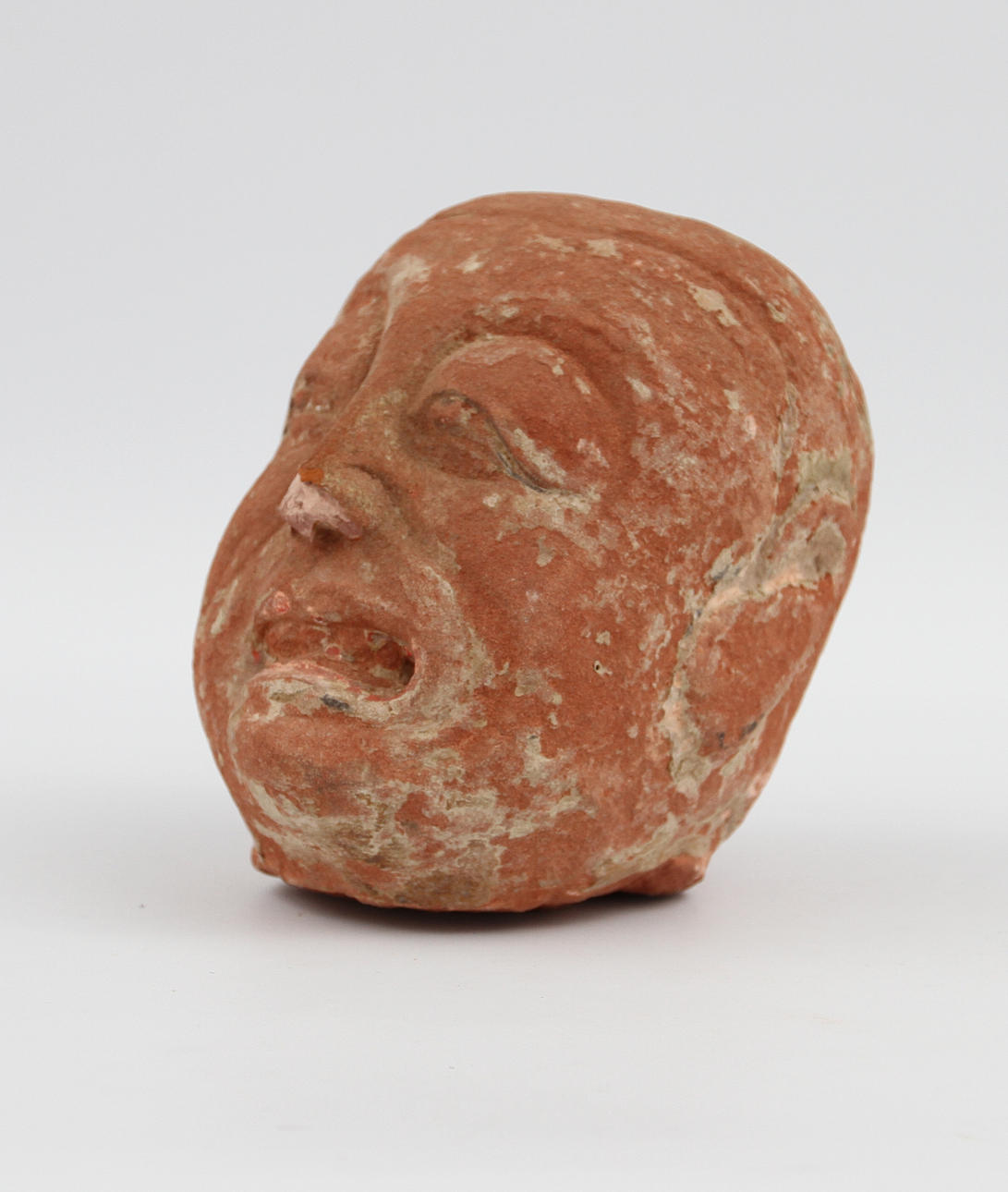 MANSHUVUD, sten, Kina, troligen 1700/1800-tal.