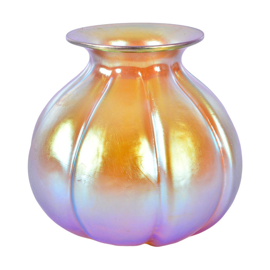 VAS, glas, Loetz, tidigt 1900-tal.