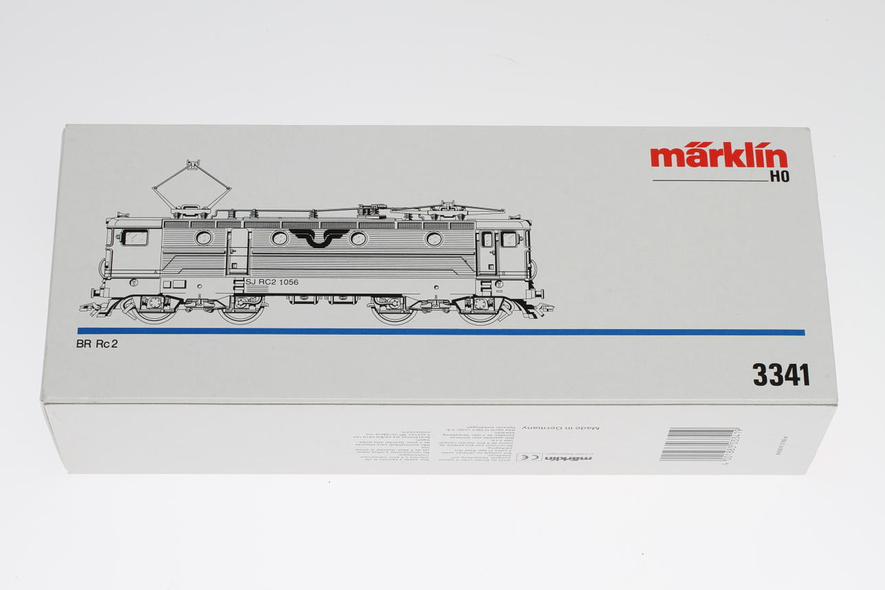 MODELLTÅG MÄRKLIN RC2 3341 för likström i originalkartong.