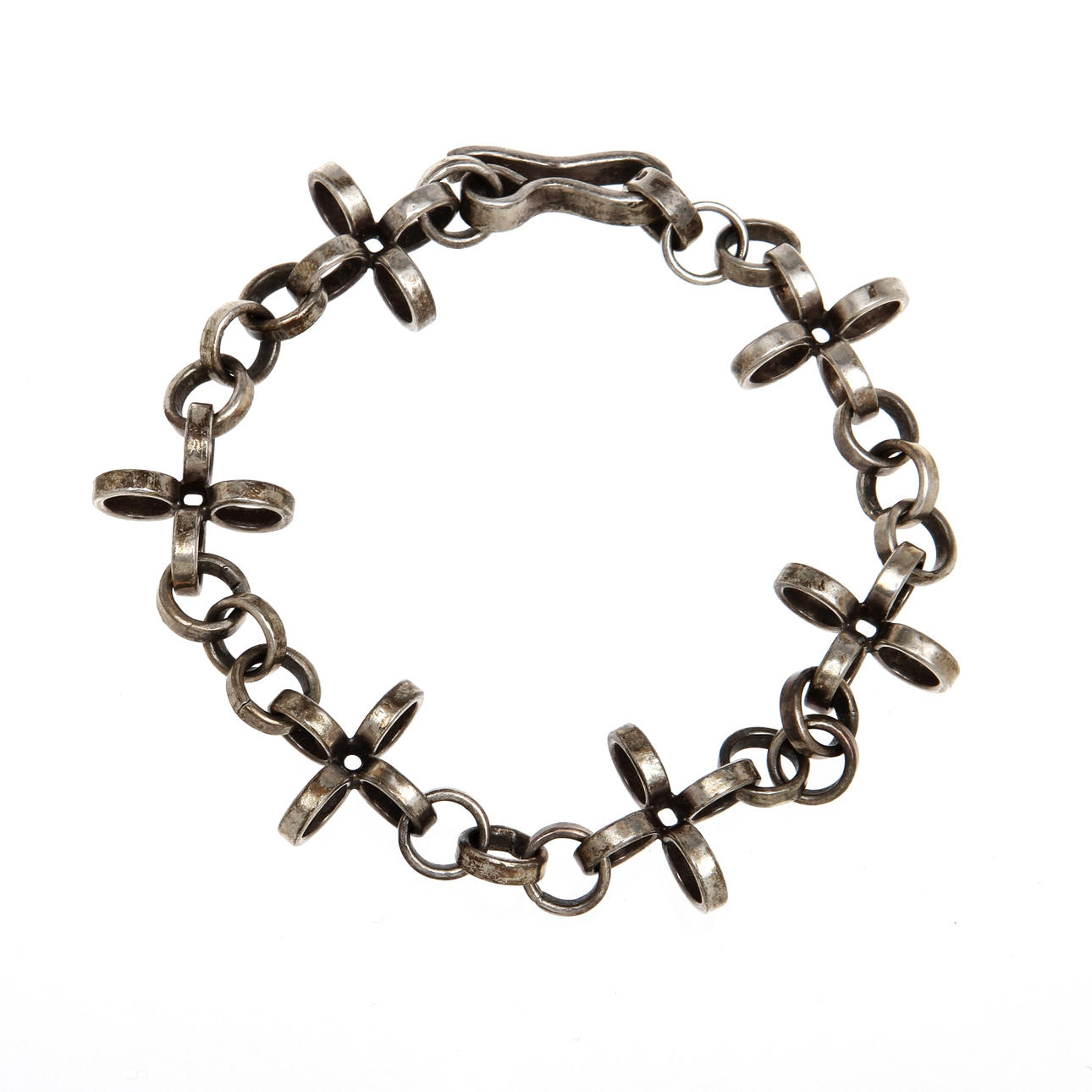 ARMLÄNK, silver, Karl Ingemar Johansson, Göteborg 1973.