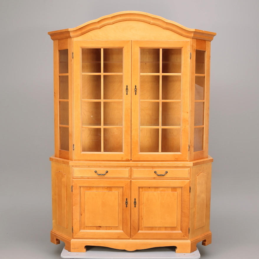 VITRINSKÅP, björk, Möbelboning i Tibro, 1990-tal.