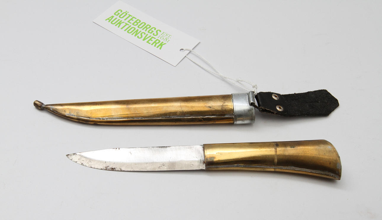 HEDMARKSKNIV, (taterkniv), Norge.