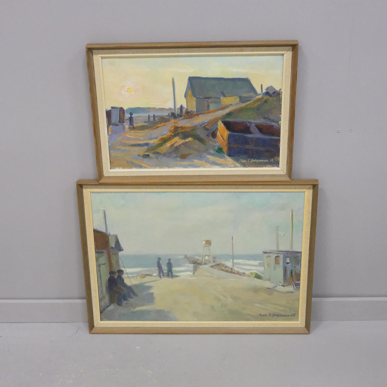 SVEN E. JÖRGENSEN. KONST, TVÅ DELAR.