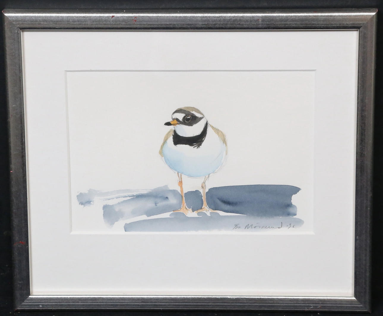 BO MÖRNERUD. Watercolor, signed and dated 96.