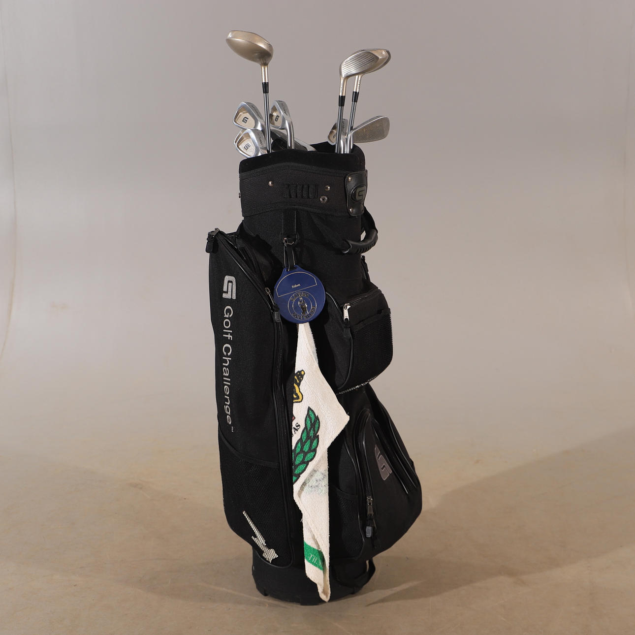 GOLFBAG MED KLUBBOR, Golf Challenge.