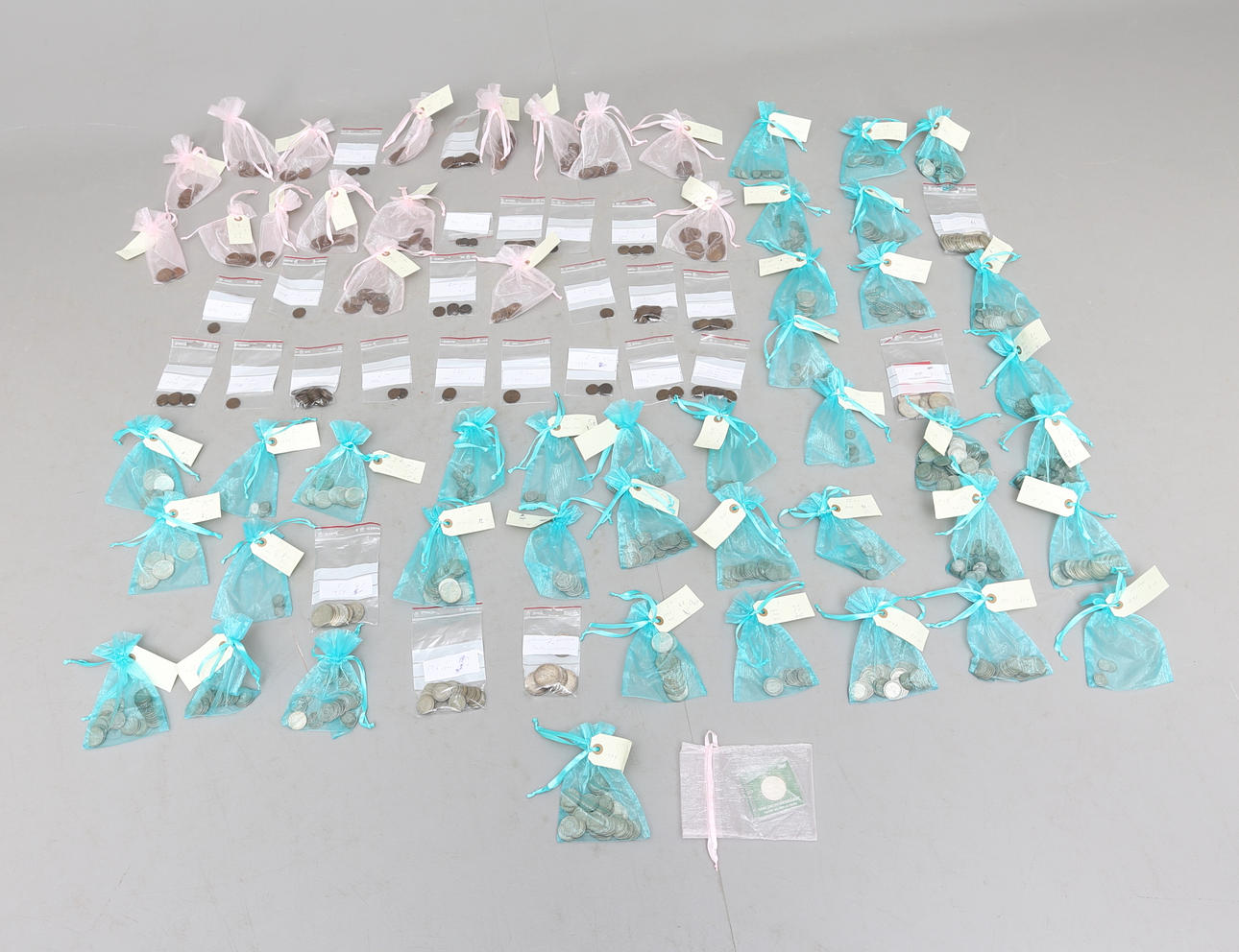 MYNTSAMLING, Silvermynt, kopparmynt.