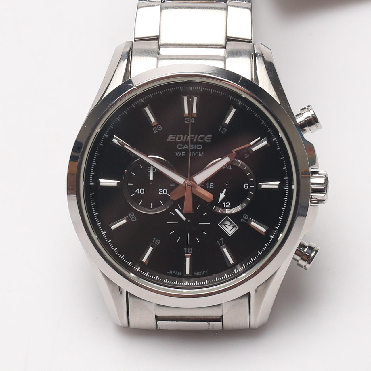 WRIST WATCH, steel, Casio Edifice.