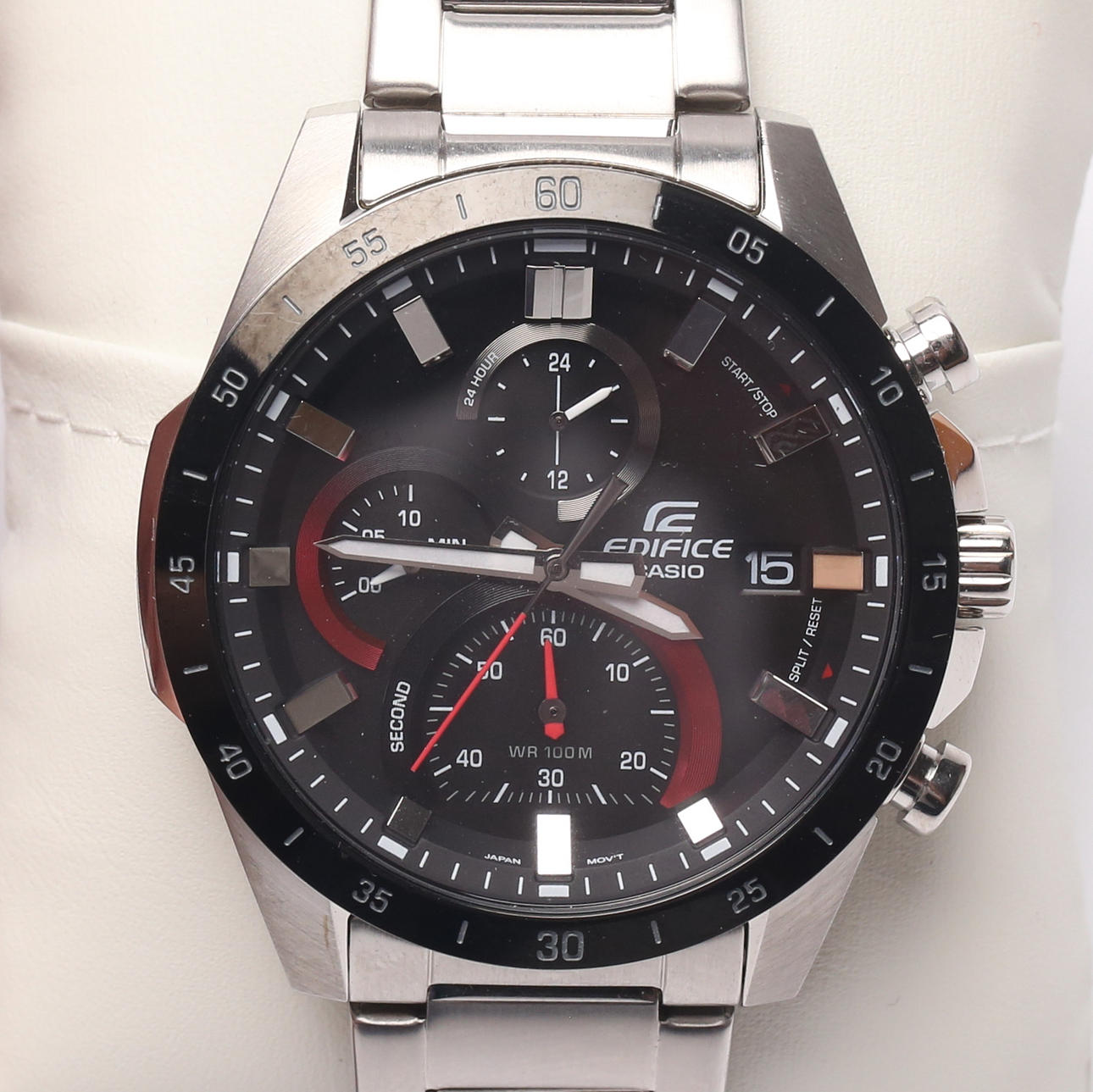 WRIST WATCH, steel, Casio Edifice.