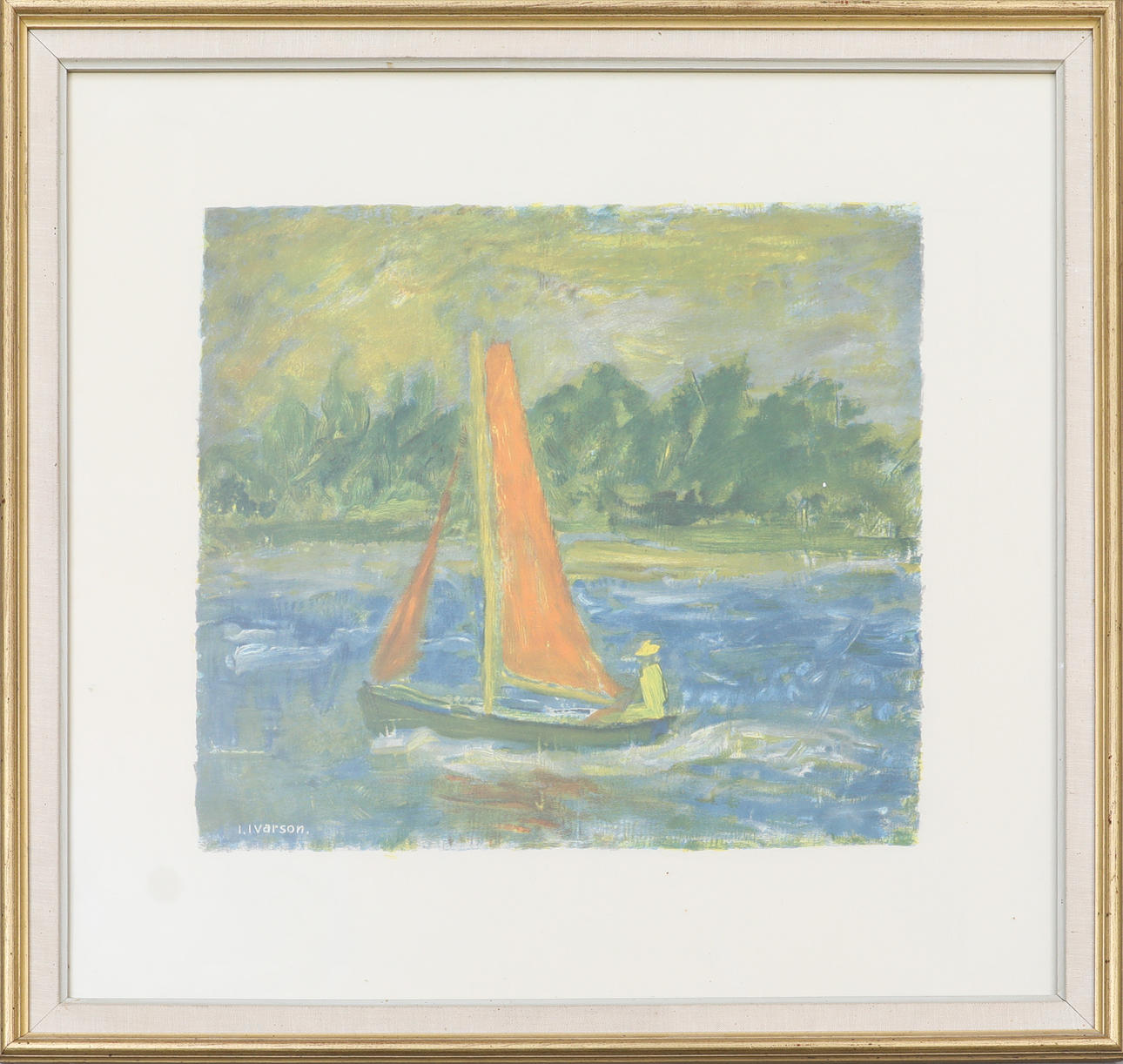 AFTER IVAN IVARSSON. lithograph, signed in print.