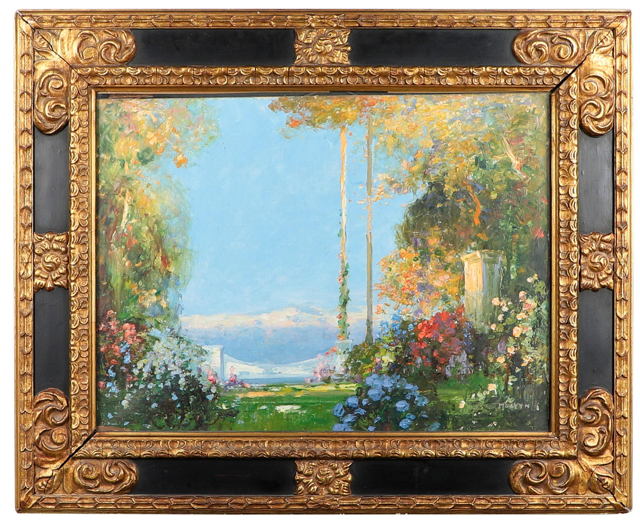 TOM MOSTYN (1864-1930). THE GARDEN OF PEACE.