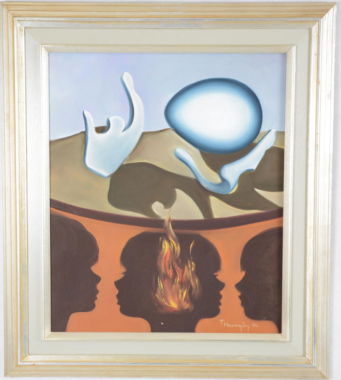 THOMAS HAFSTRÖM. Olja på duk.