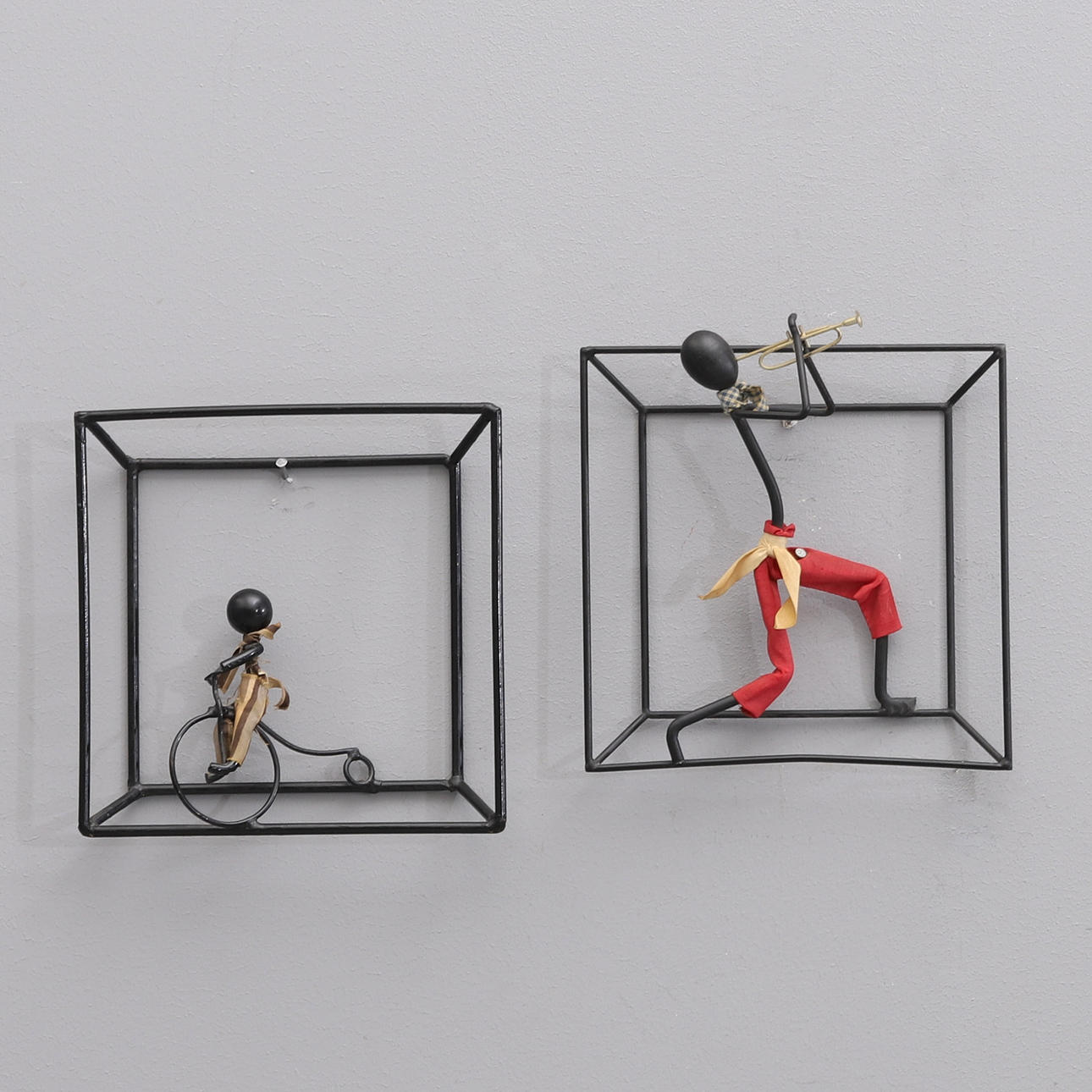 BROR BONFILS. 2 st, stringtavlor, Danmark, 1900-talets mitt.