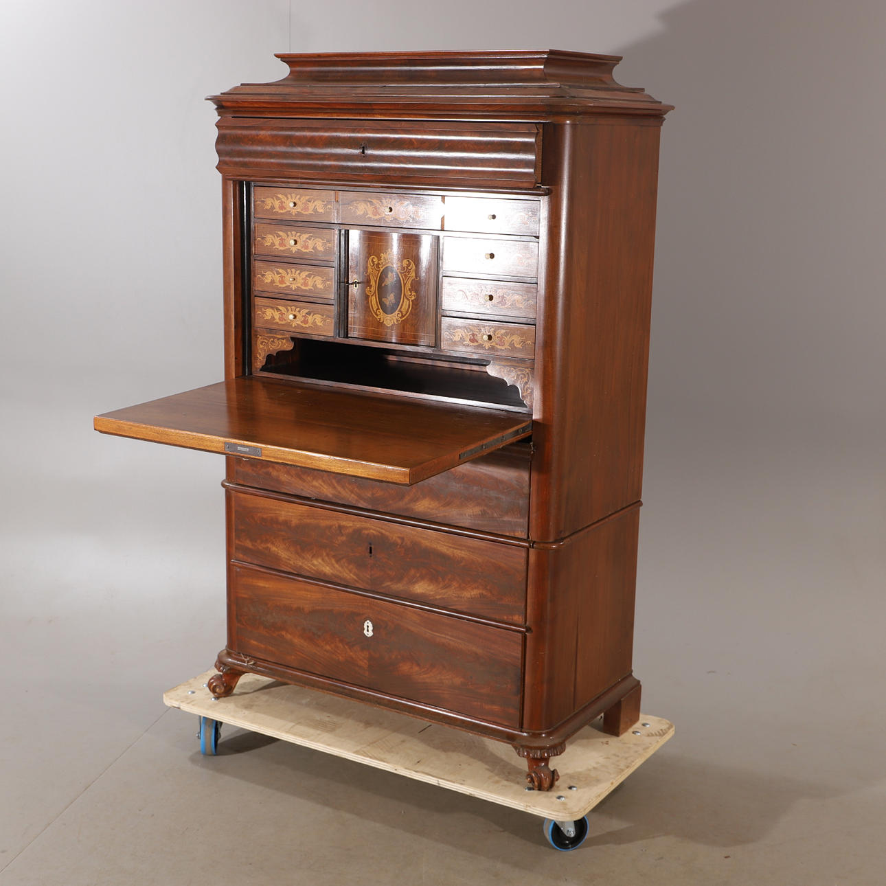 CHIFFONJÉ, mahogni, 1800-tallet.