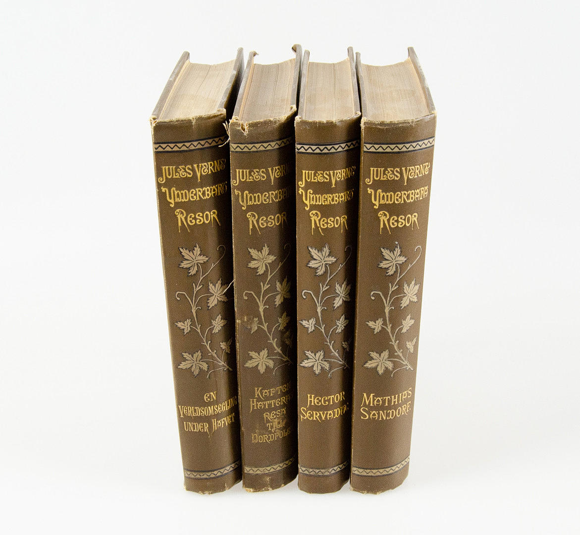 JULES VERNE. BØGER VIDUNDERLIGE REJSER.
