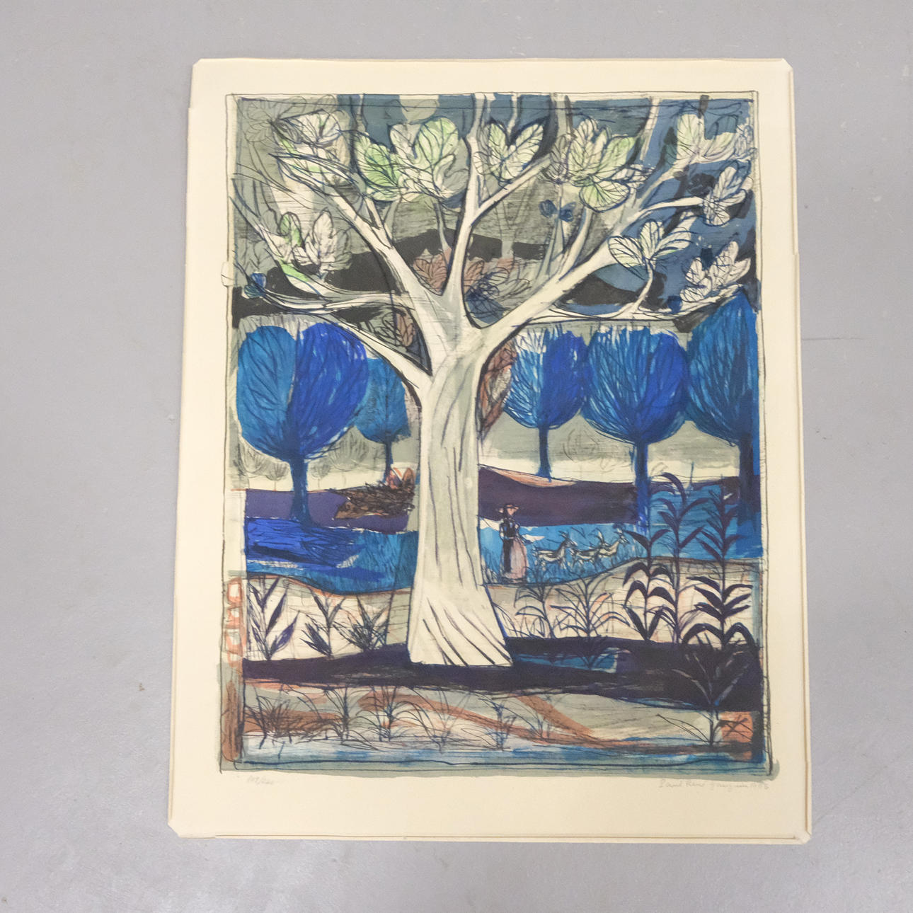 PAUL RENÉ GAUGUIN. LITOGRAFI.