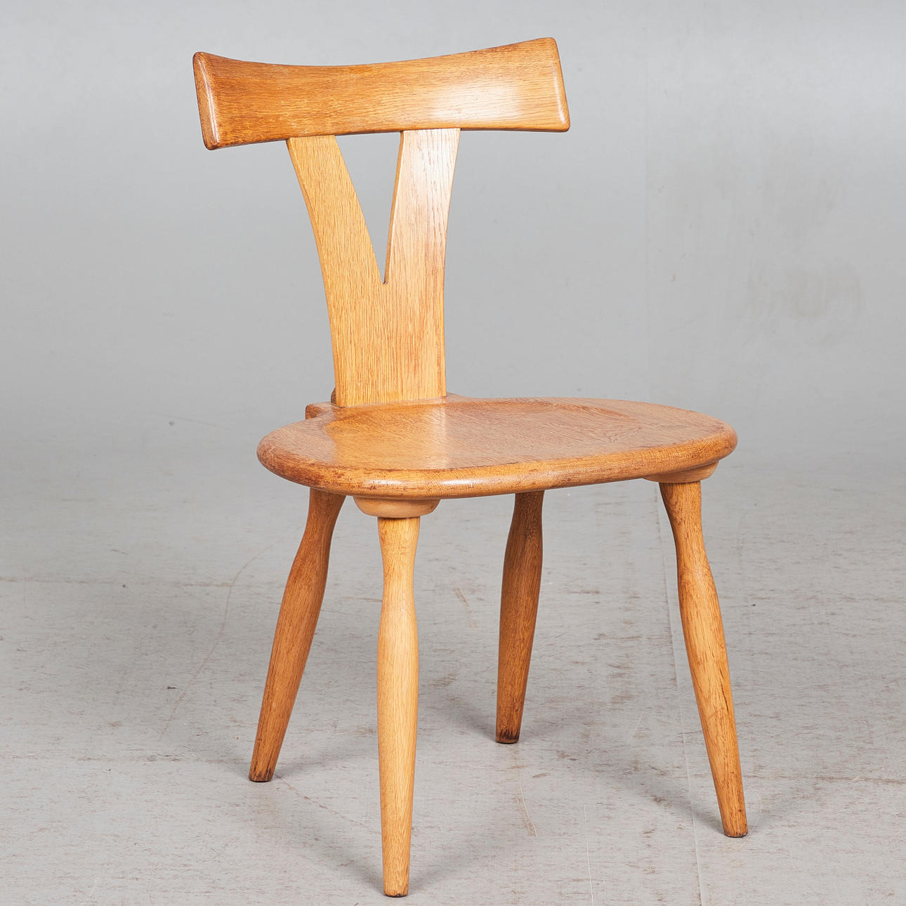Chair / dining chair, oak, 1960s.