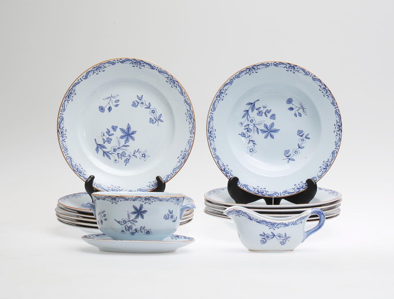 SERVIS, 14 delar, "Ostindia", Rörstrand.