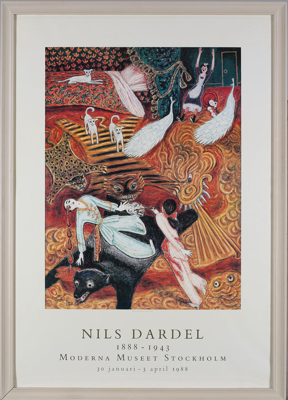 PLANSCH, Nils Dardel, Museo Moderna de Estocolmo, 1988.