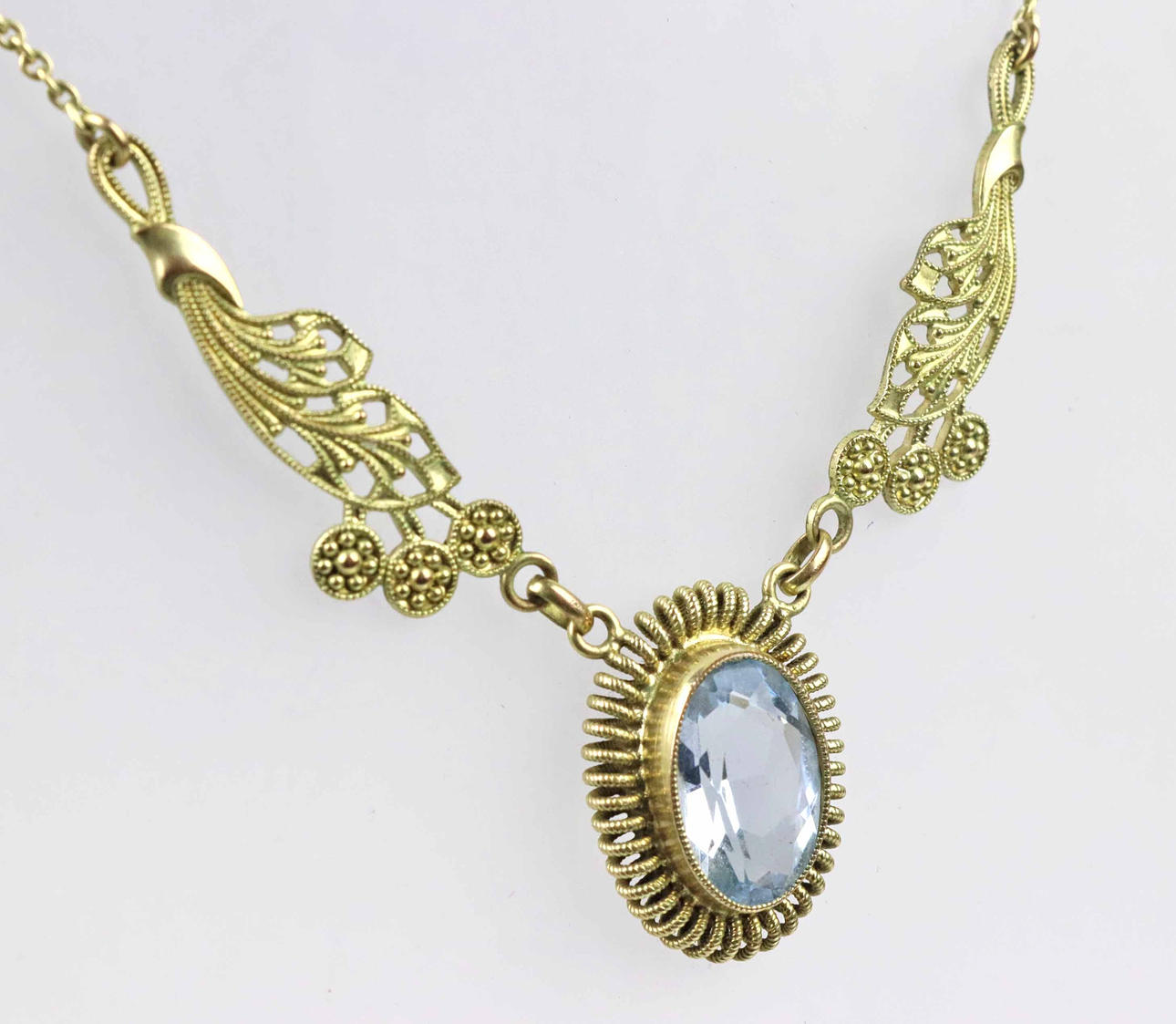 ART DECO NECKLACE, ANDREAS DAUB PFORZHEIM.