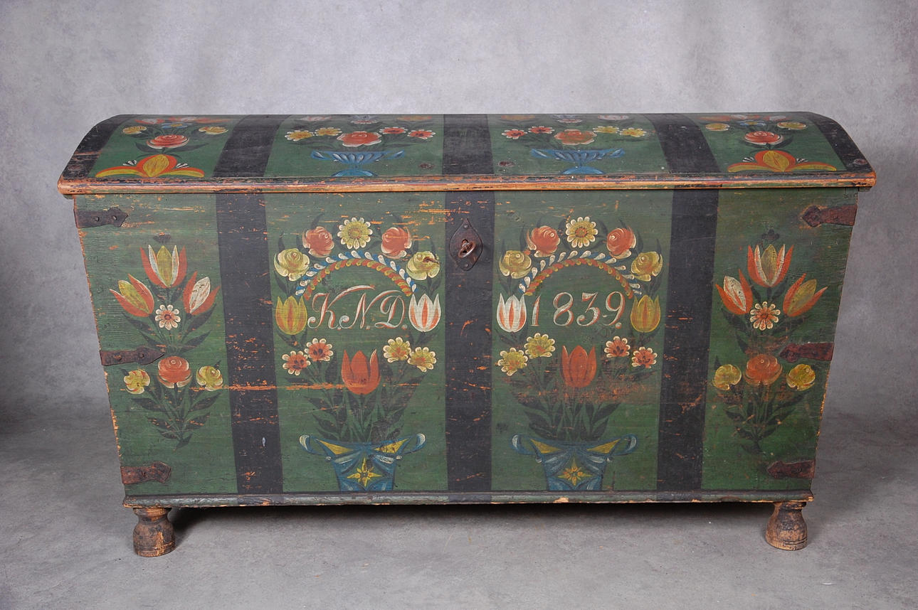 KISTA, Skåne, originalmålad, märkt KND daterad 1839.