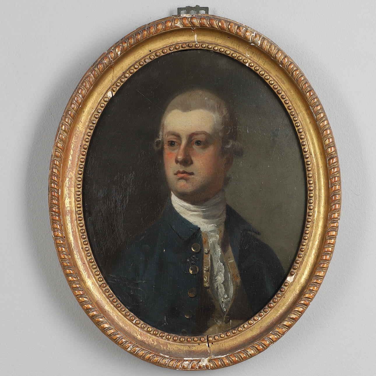 HENRY WALTON (1746-1813). PORTRAIT OF THOMAS KERRICH (1748-1809) OF GELDESTON HALL, BECCLES, SUFFOLK.