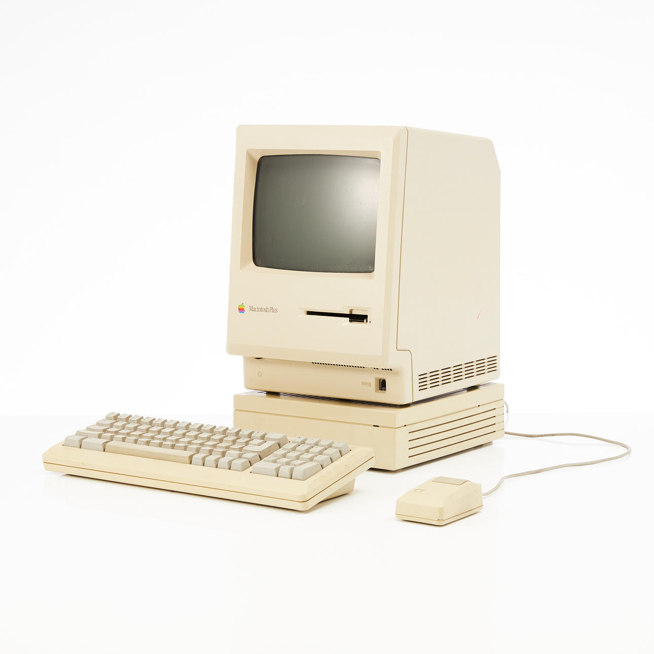 ORDENADOR, Apple Macintosh Plus, 40SC, años 80/90. Objetos de