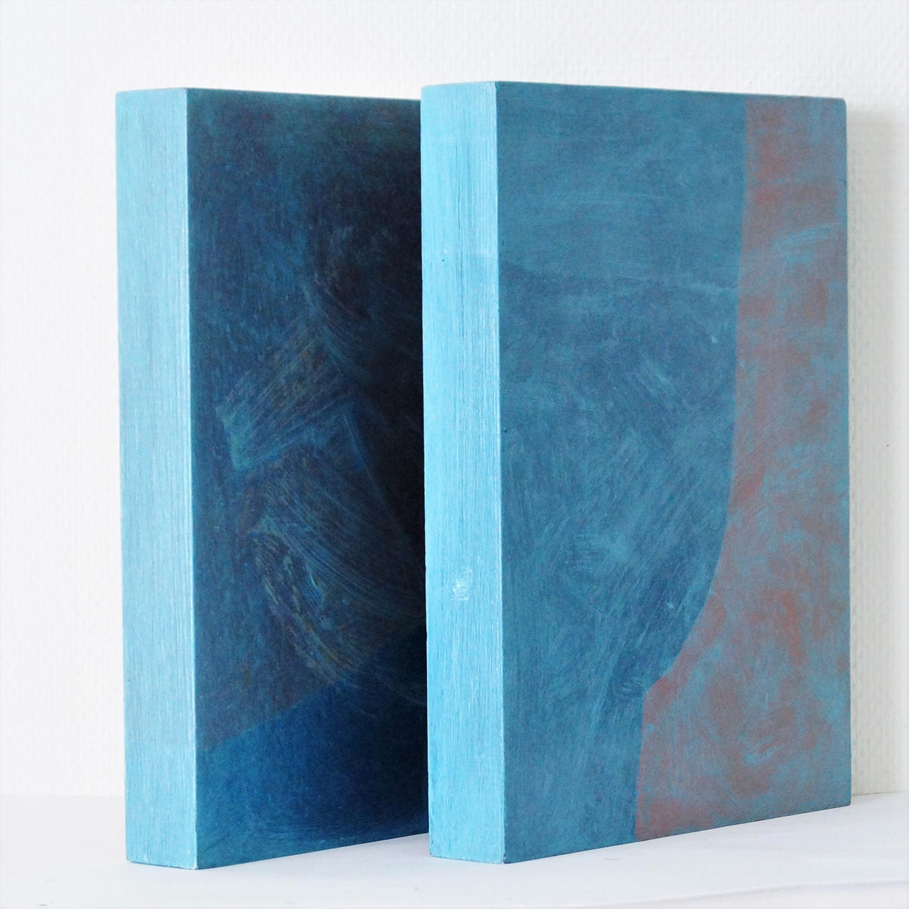 LARS RYLANDER. Olja på pannå, ramade, ett par.