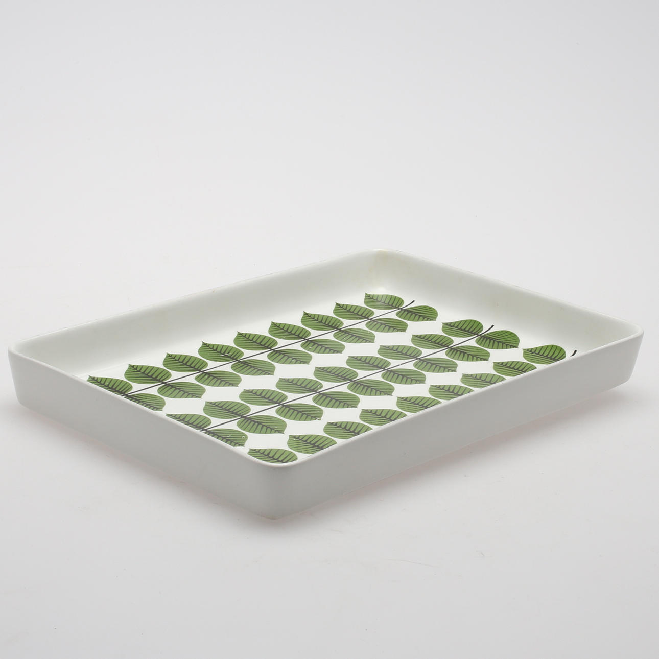 UPPLÄGGNINGSFAT, flintgods, "Berså", Stig Lindberg, Gustavsberg.