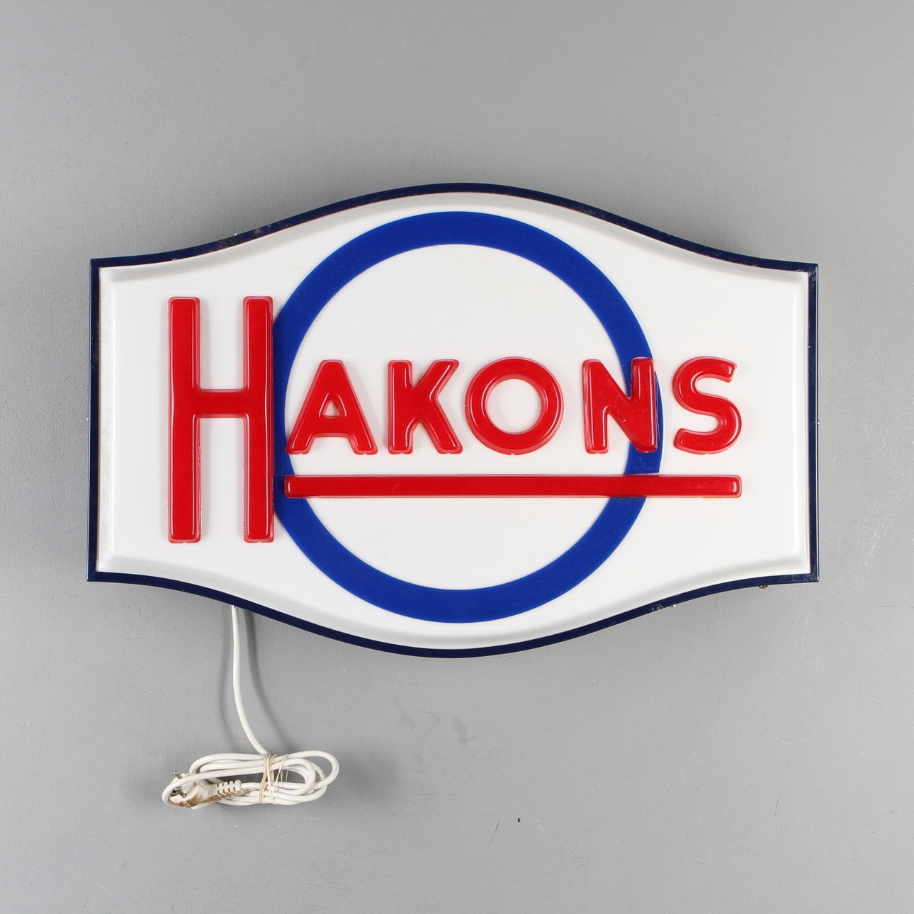 LJUSSKYLT, "Hakons", omkring 1900-talets mitt.