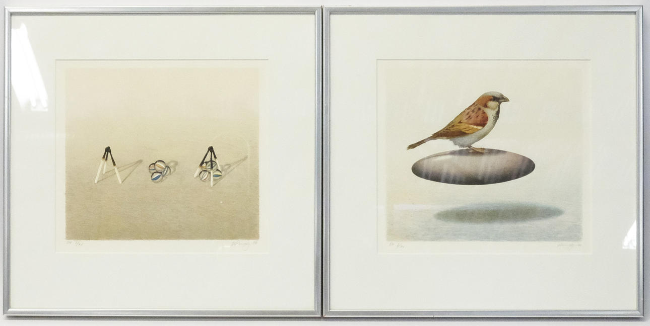 BERTIL  WARNOLF. TO LITOGRAFIER.