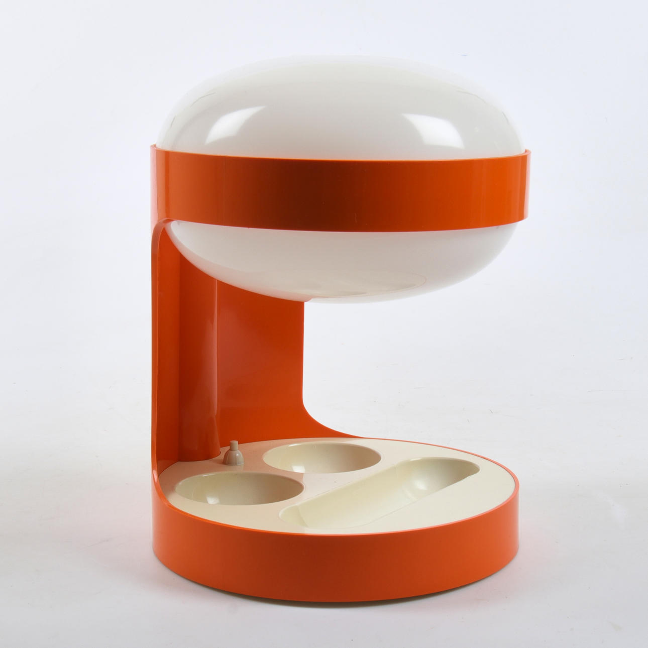 JOE COLOMBO. Table lamp, plastic, "KD29", 1960s/70s.