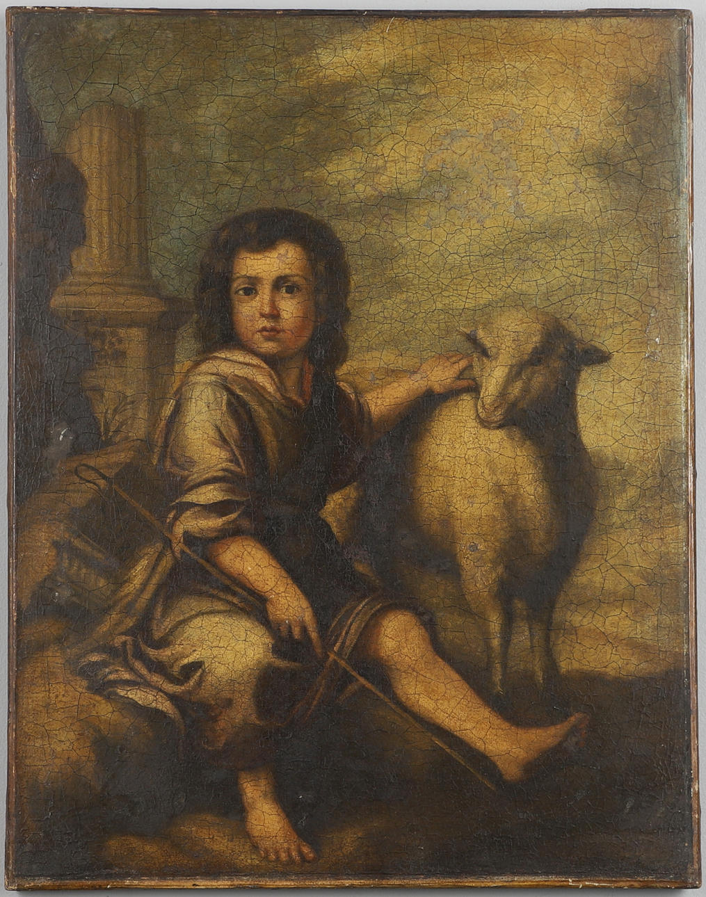 AFTER BARTOLOME ESTEBAN MURILLO (1617-1682). THE GOOD SHEPHERD.