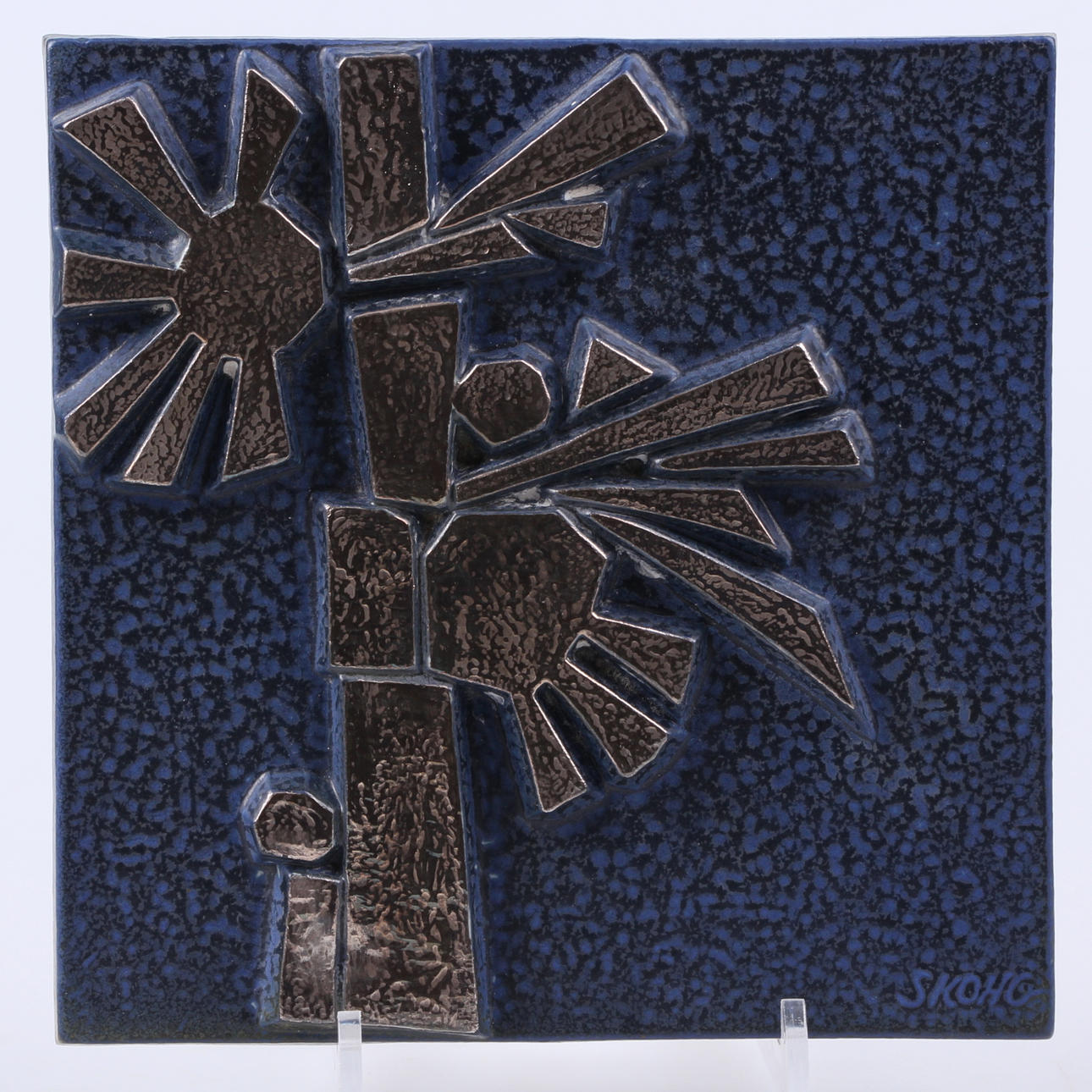 VÄGGRELIEF, stengods, Börje Skogh, Studio, Gustavsberg.