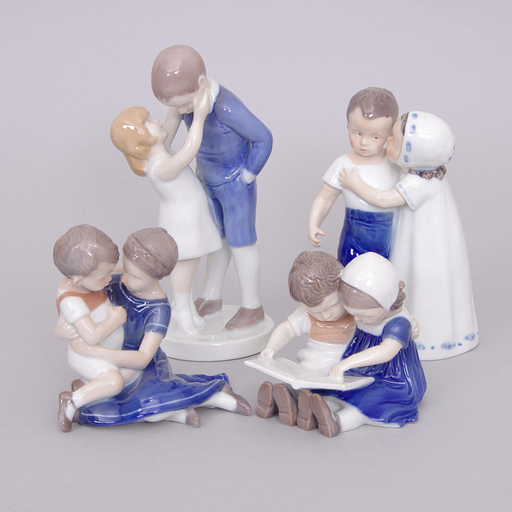 FIGURINER, barn, Bing & Gröndal samt Royal Copenhagen.