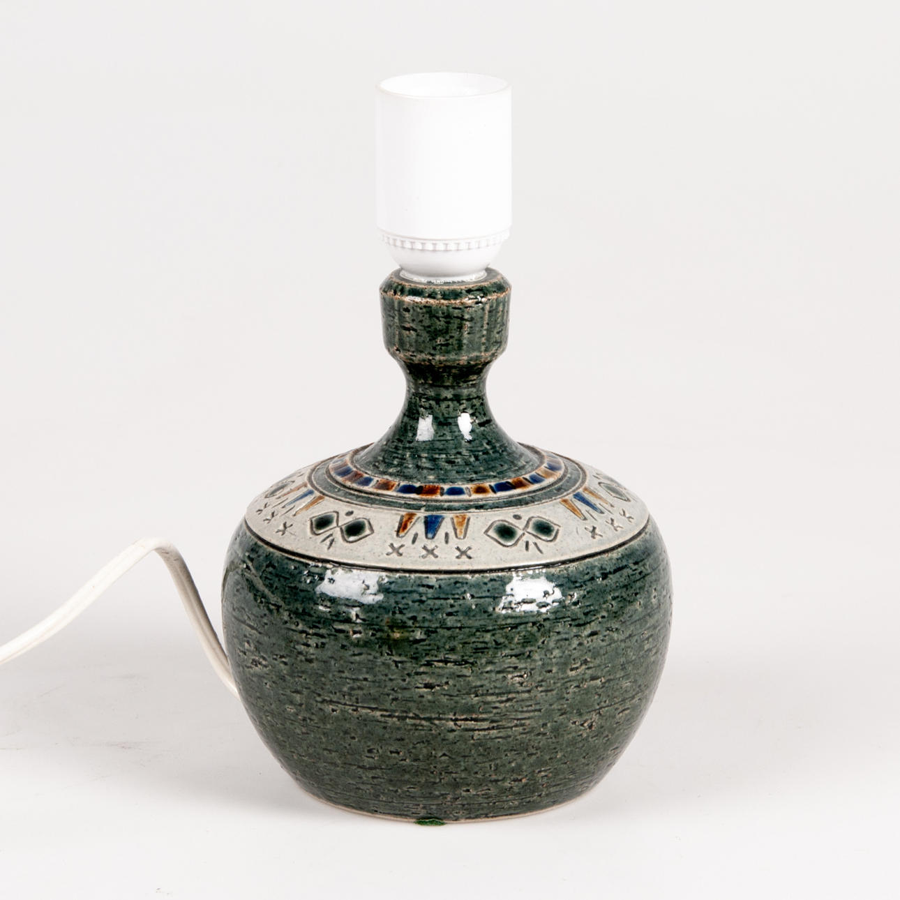 YNGVE LIGHTNING. Table lamp, stoneware, Höganäs.