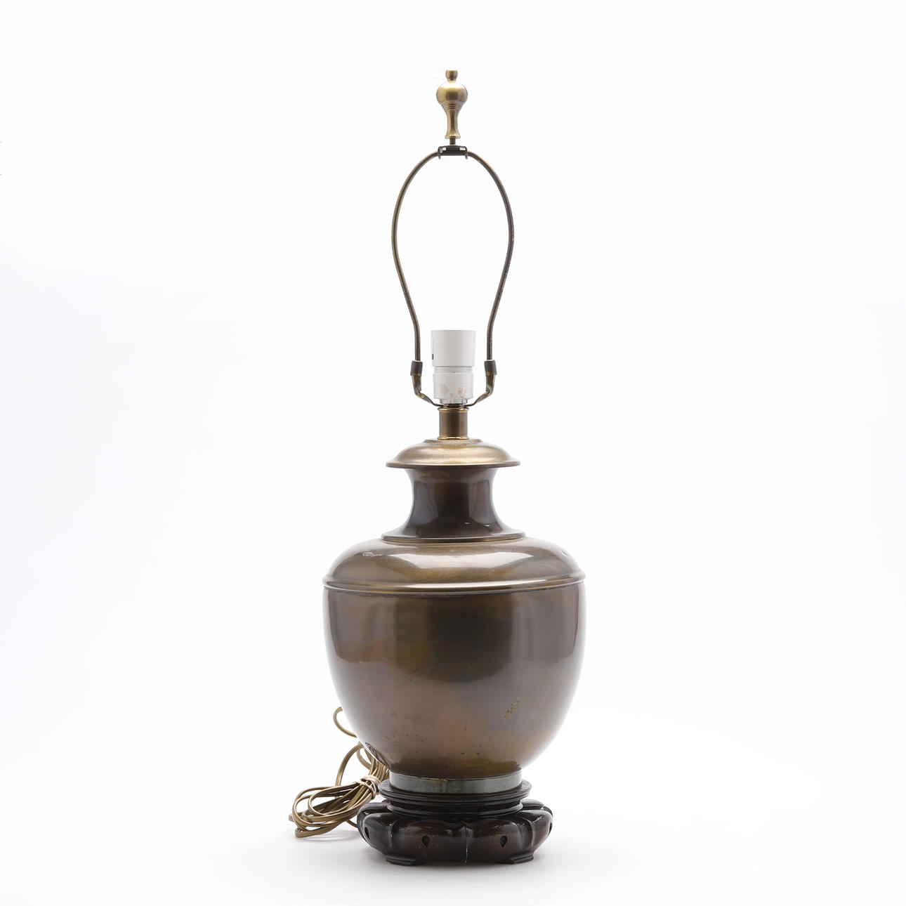 TABLE LAMP. metal, Chinese style, 1900/2000s.