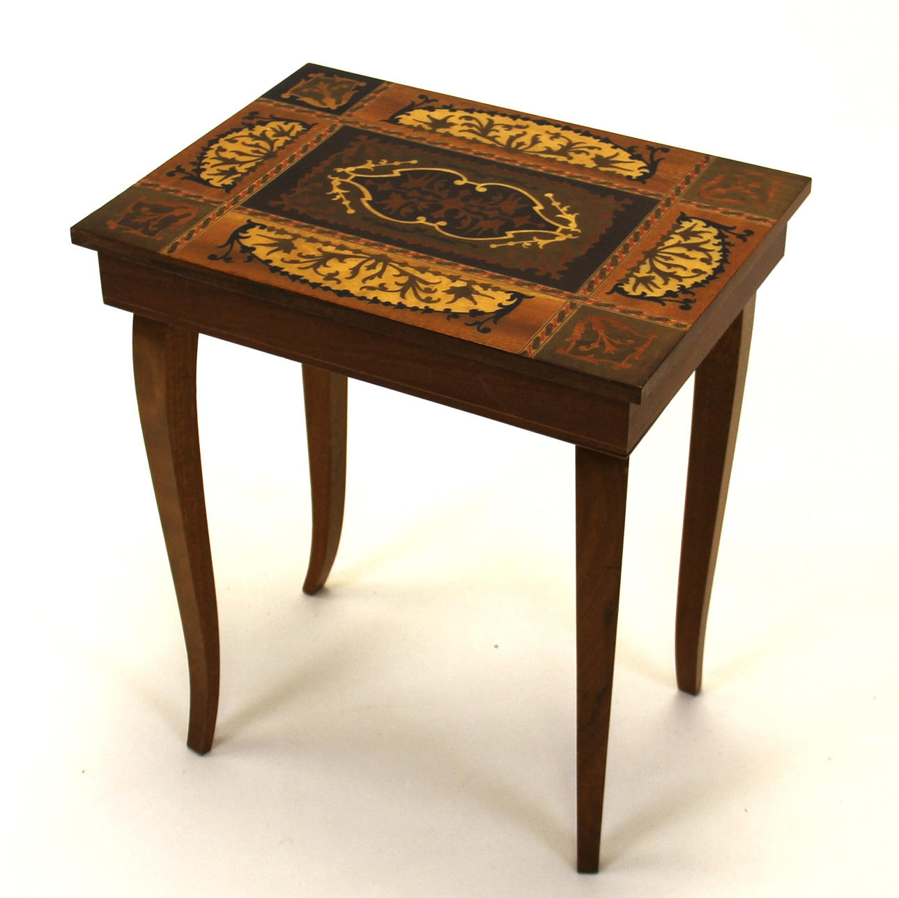 ITALIAN MUSICAL SIDE TABLE.