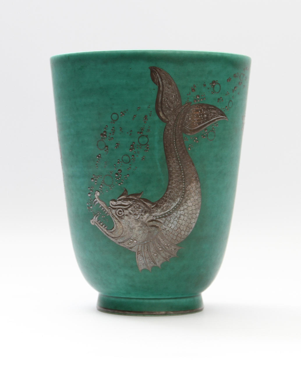 WILHELM KÅGE. Vas. Argenta, Gustavsberg, handdrejad , stämplad Kåge.