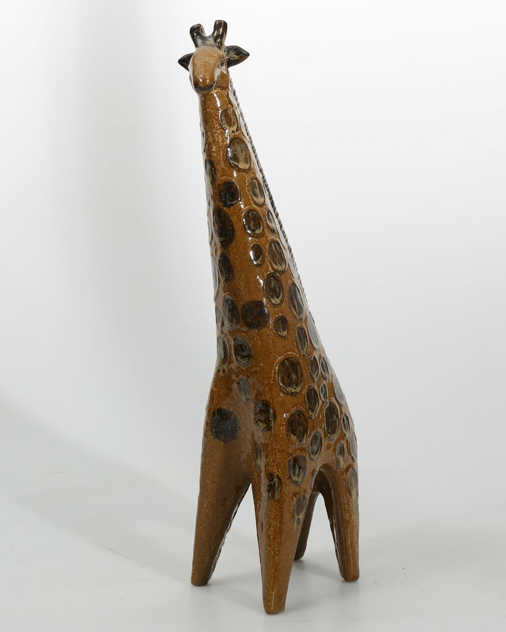 LISA LARSON. Figurin, stengods, Giraff, Gustavsberg.