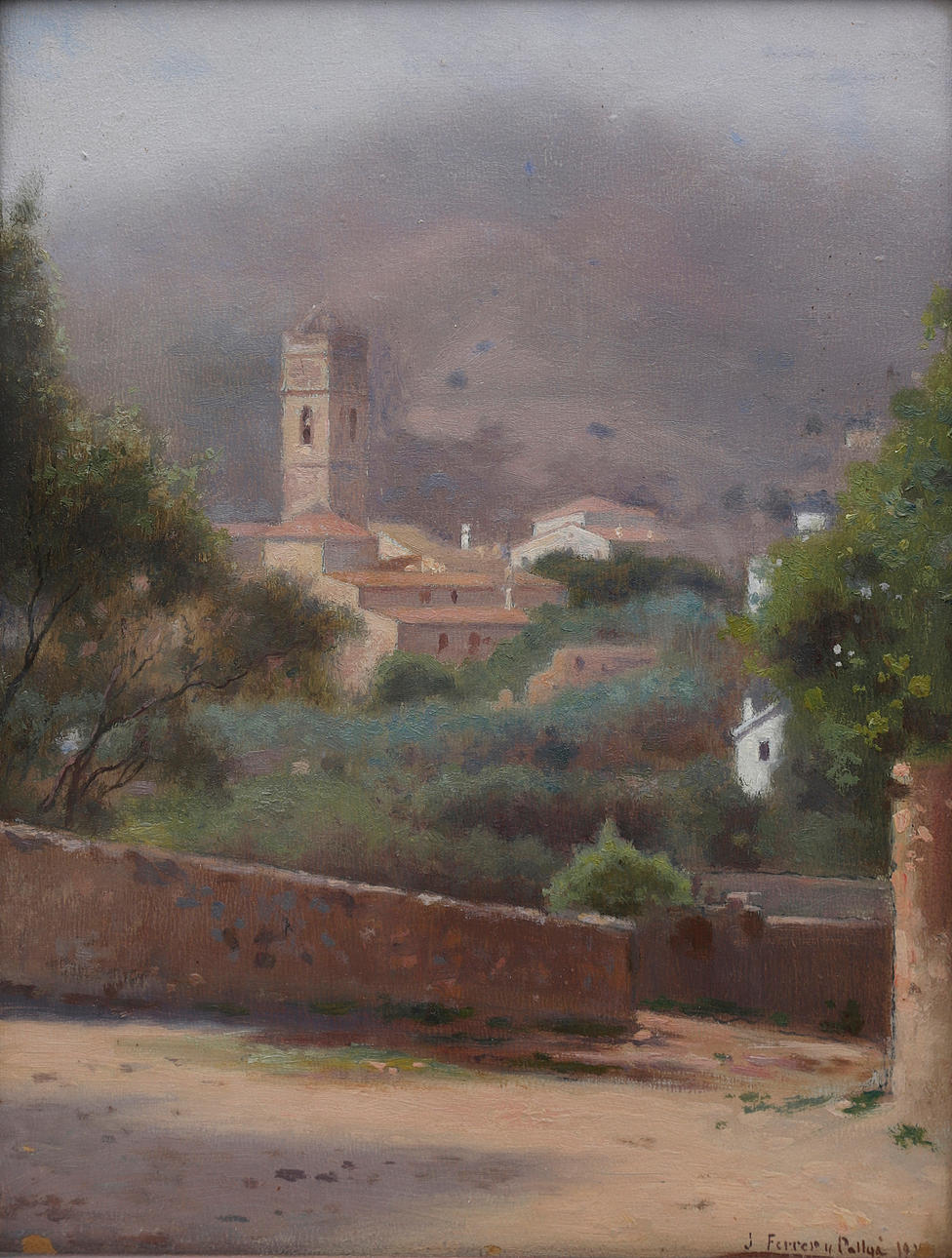 JOAQUIN FERRER I PALLEJÀ. Rural view.