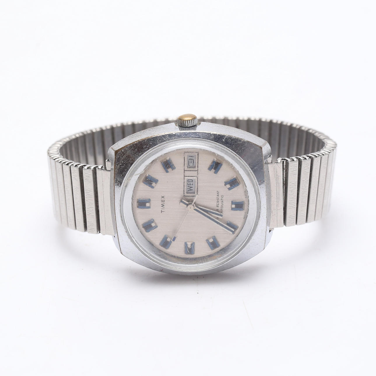 MEN'S WRIST WATCH, STEEL, Timex automatic.