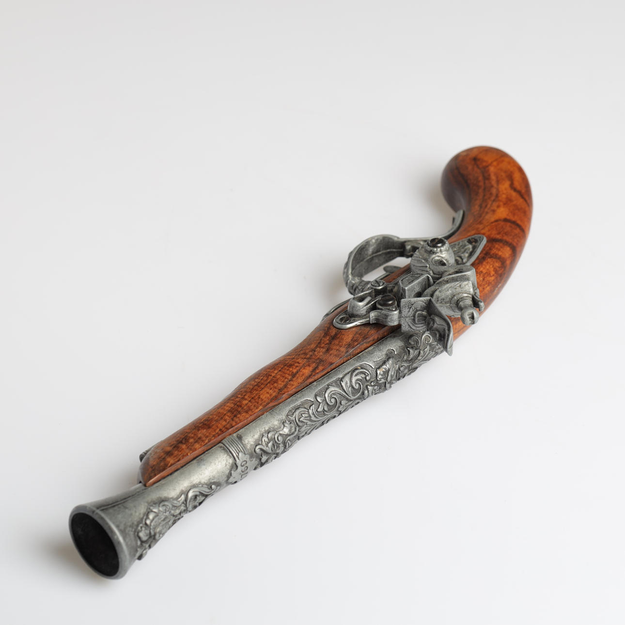 FLINT LOCK PISTOL, replica, 20th century.