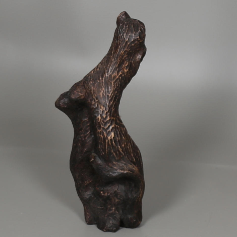 LEO REIS. skulptur, trä, komposition.