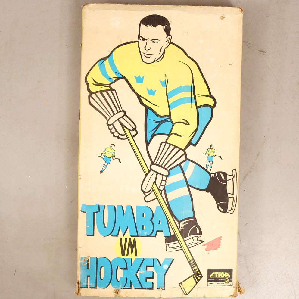 STIGA VM TUMBA EISHOCKEYSPIEL. In Originalverpackung.