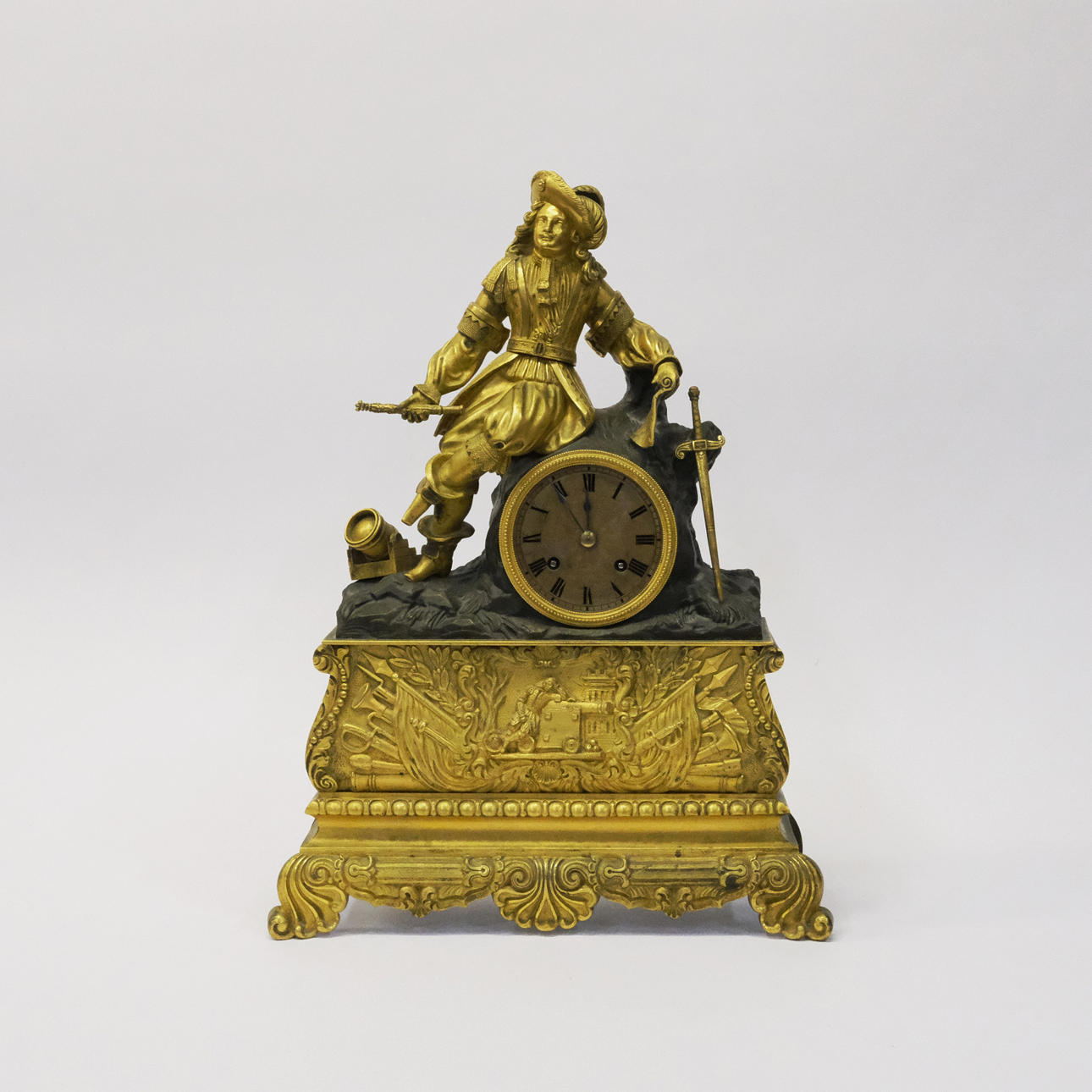 TABLE CLOCK. 18th/19th CENTURY. FRANCE.