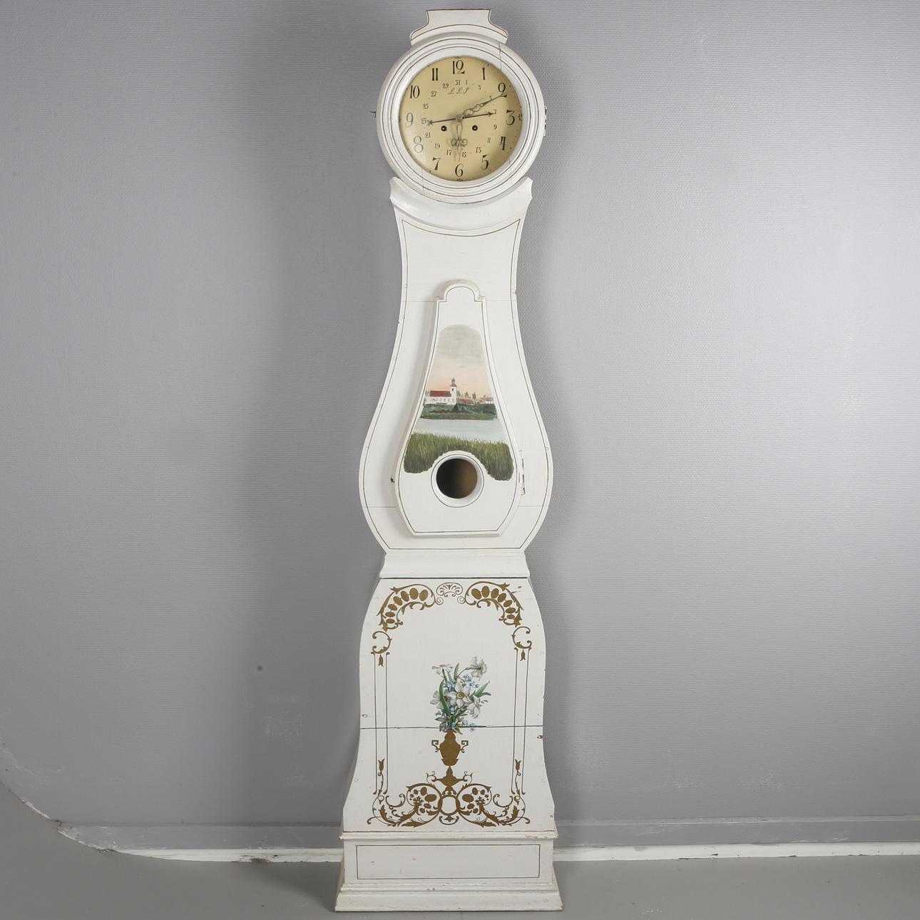 GOLVUR, urtavla märkt Mora, 1800-tal.