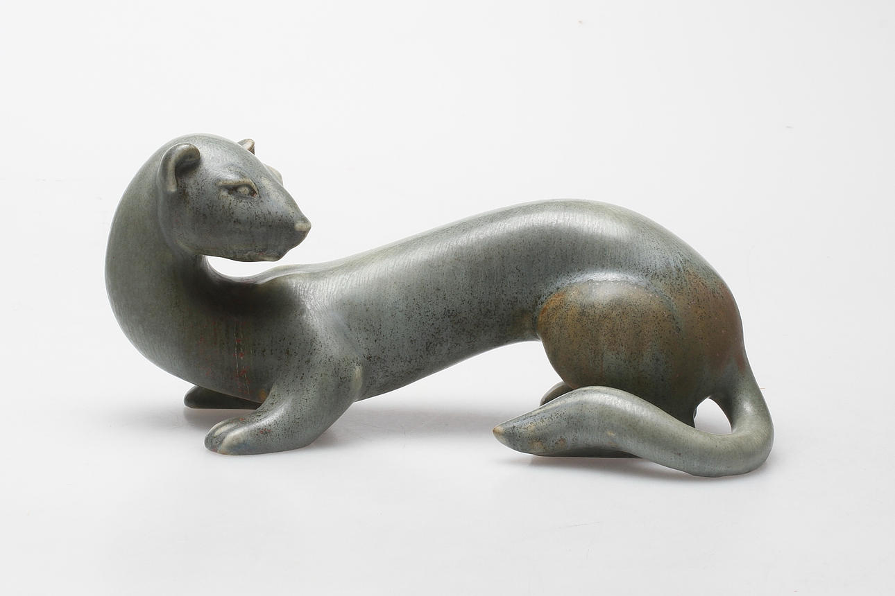 FIGURIN, stengods, Gunnar Nylund, Rörstrand.