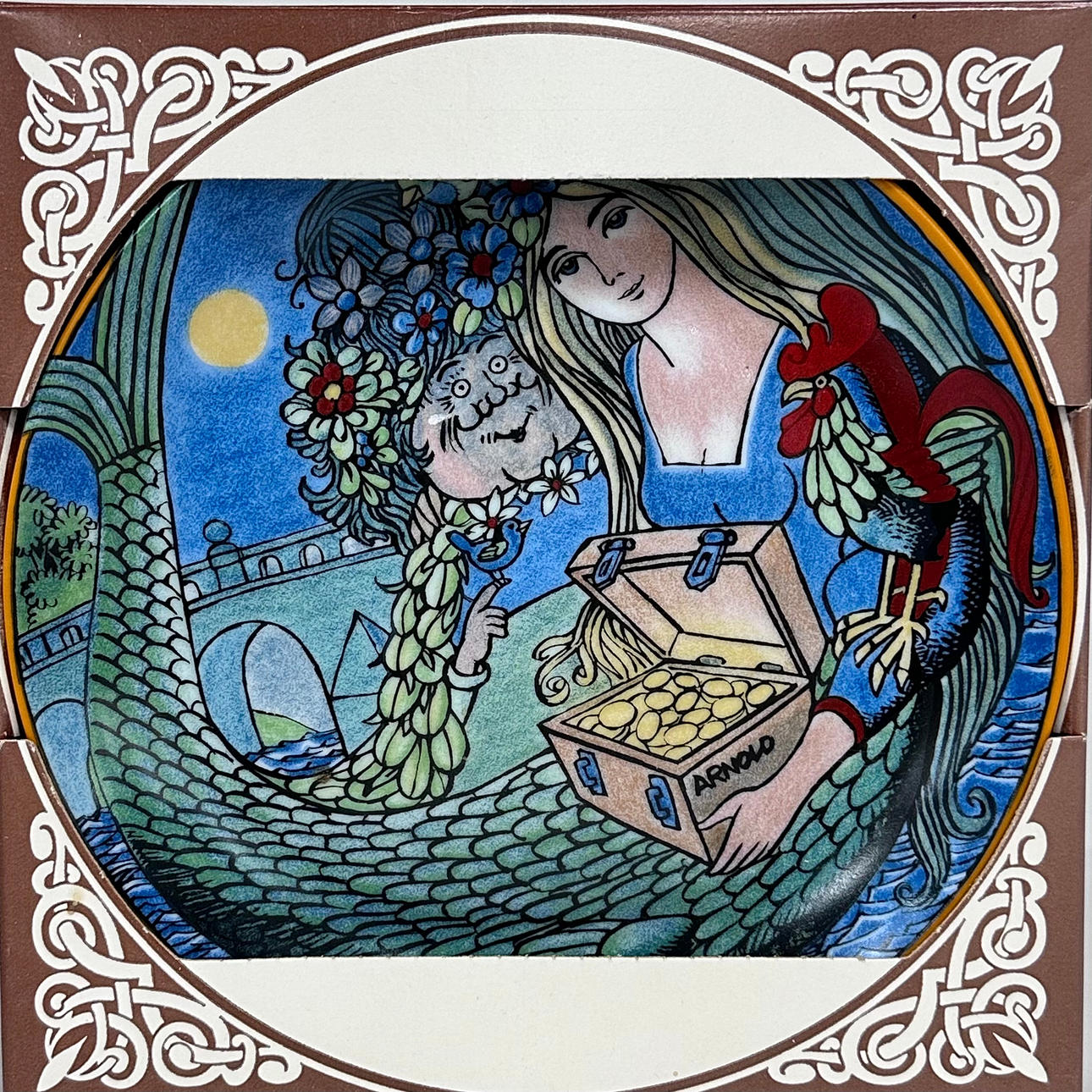 SAMLARTALLRIK, elgporslin, 1900-tal.